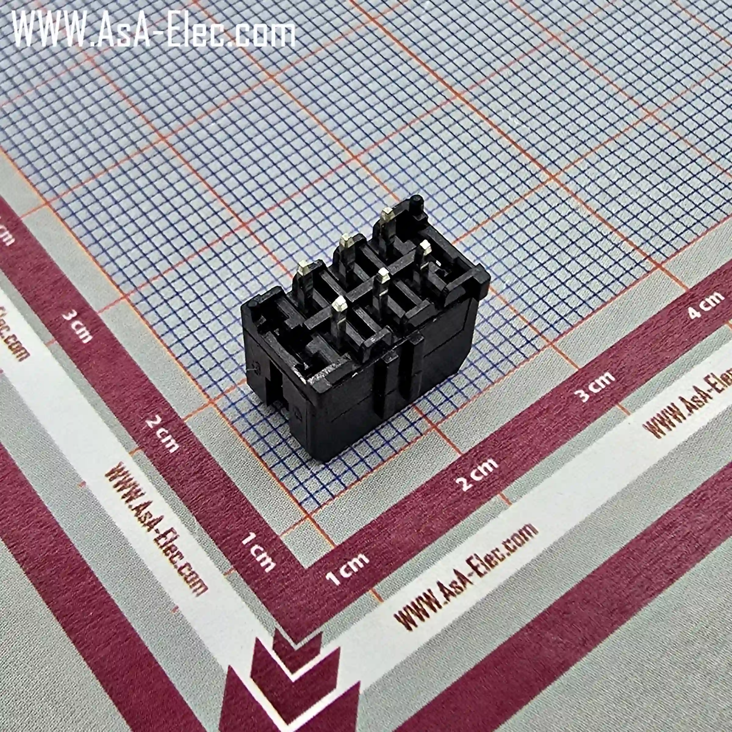 کانکتور MINI ATX نر صاف 3*2 پین 3.00 میلیمتر